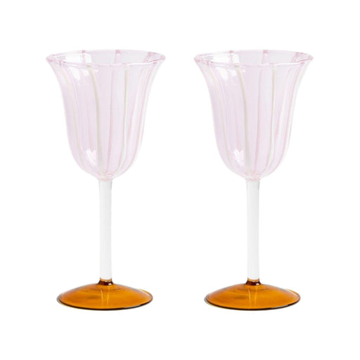 Weingläser Eve Pink (2er Set) - Weingläser - &Klevering