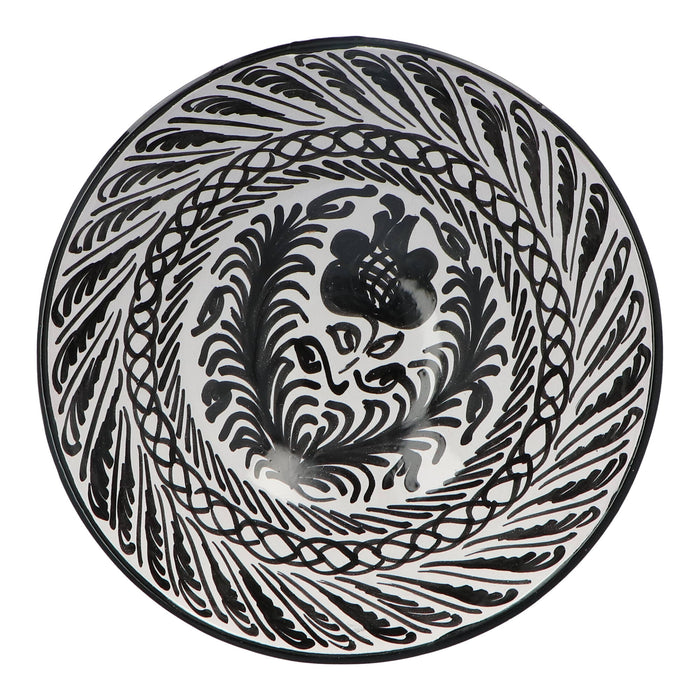 Schaal Pomegranate zwart 30cm