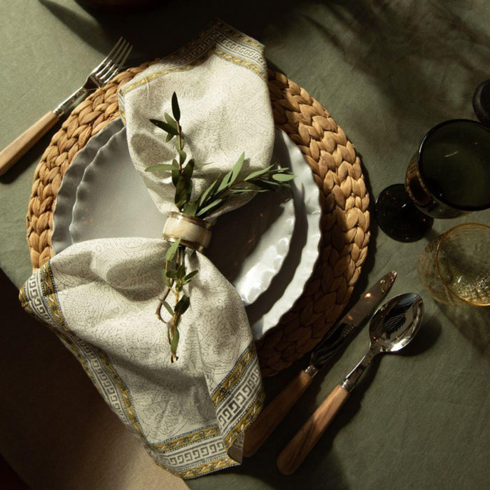 Adelle cotton napkins (set of 4) Fabindia - -. FOODIES IN HEELS