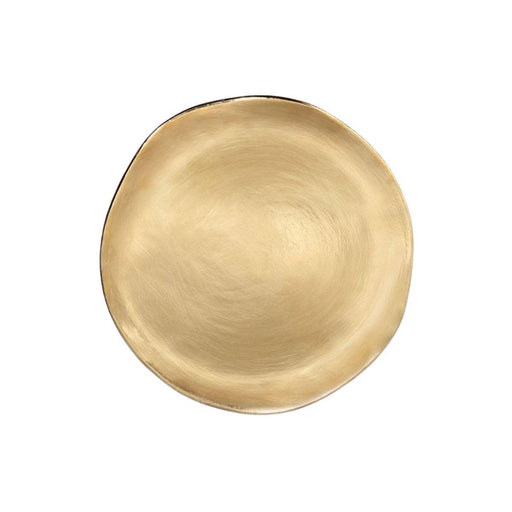 Plate imperfect gold 18,5cm &Klevering - FOODIES IN HEELS