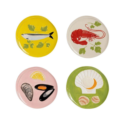Plate set de la Mer 16cm (set of 4) - Small plates - &Klevering