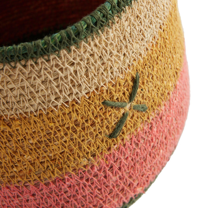 Bread Basket Croix Corail 12cm - Baskets - Bonheur du Jour