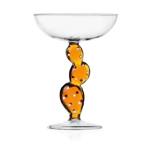 Champagneglas Cactus Amber Ichendorf Milano - FOODIES IN HEELS