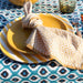 Chevron cotton linen napkins (set of 4) Fabindia - -. FOODIES IN HEELS