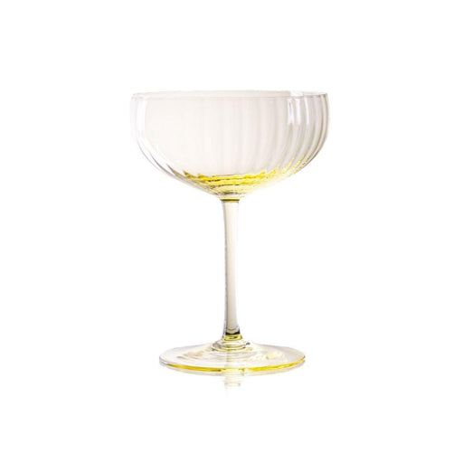 Cocktail glass Lyon Citron round (set of 2) Anna von Lipa - -. FOODIES IN HEELS