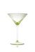 Lyon Olive Green cocktail glass (set of 2) Anna von Lipa - FOODIES IN HEELS