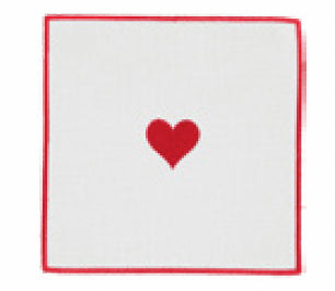Cocktailservet Hearts 15x15cm - Servetten - Mariaida Home