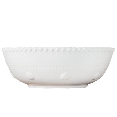 Daisy large salad bowl 30cm White PotteryJo - FOODIES IN HEELS