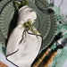 Daisy breakfast plate 22cm Cement (set of 2) - Small plates - PotteryJo