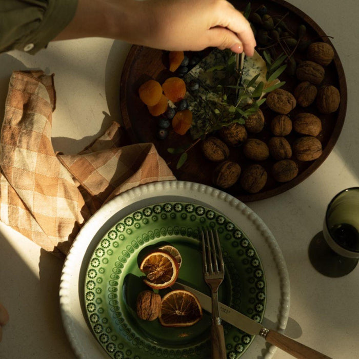 Daisy breakfast plate 22cm Forest (set of 2) - Small plates - PotteryJo