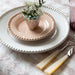 Daria dinner plate 28cm Cotton White Shiny (set of 2) - Dinner plates - PotteryJo
