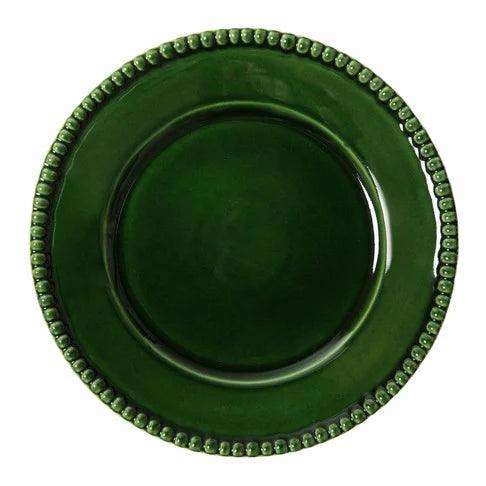 Daria dinner plate 28cm Moss (set of 2) - Dinner plates - PotteryJo