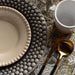 Daria cake plate 18cm Cotton White Shiny (set of 2) - Small plates - PotteryJo
