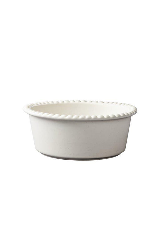 Daria bowl 23cm Cotton White PotteryJo - - FOODIES IN HEELS