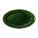 Daria oval bowl 35cm Moss - bowls - PotteryJo