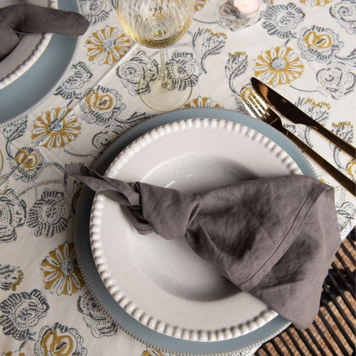 Daria soup plate 26cm Cotton White Shiny (set of 2) - Deep plates - PotteryJo