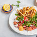 Daria soup plate 26cm Cotton White Shiny (set of 2) - Deep plates - PotteryJo