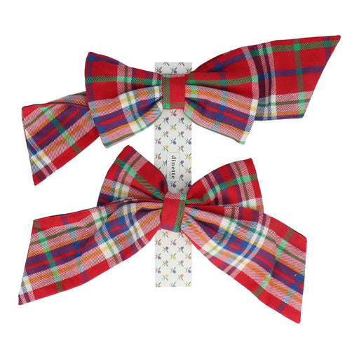 Decoratieve strikken Inverness Red (set van 2) - Overige - Maison Dinette