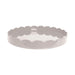 Tray Cappuccino Saint - scallop round 50cm - bowls - Addison Ross