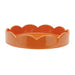 Tray Orange Saint - scallop round 20cm - bowls - Addison Ross