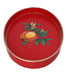Tray oval hand-painted 33cm red Les Ottomans - -. FOODIES IN HEELS