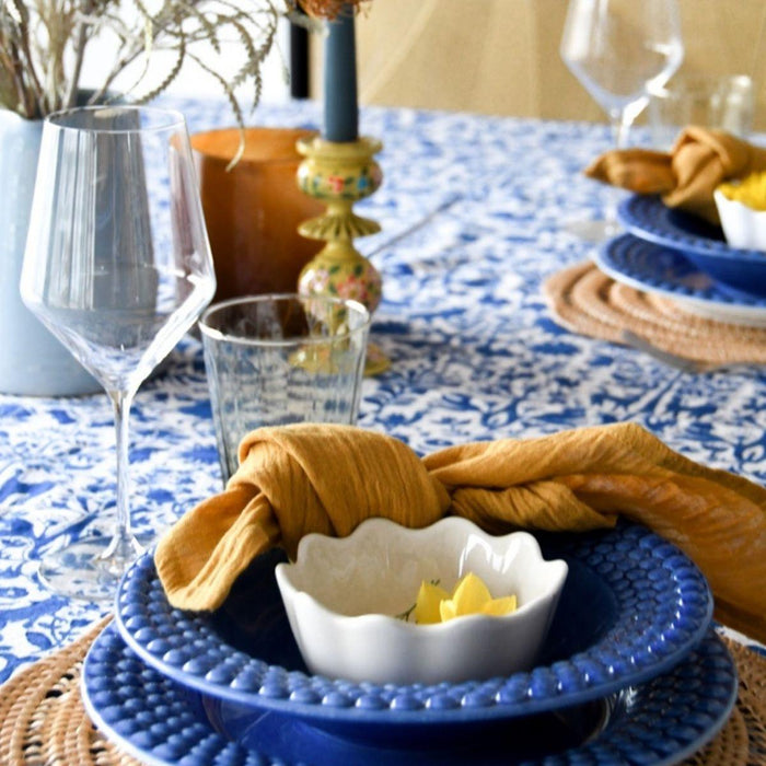 Dinner plate Bubble 28cm light blue - Dinner plates - Mateus