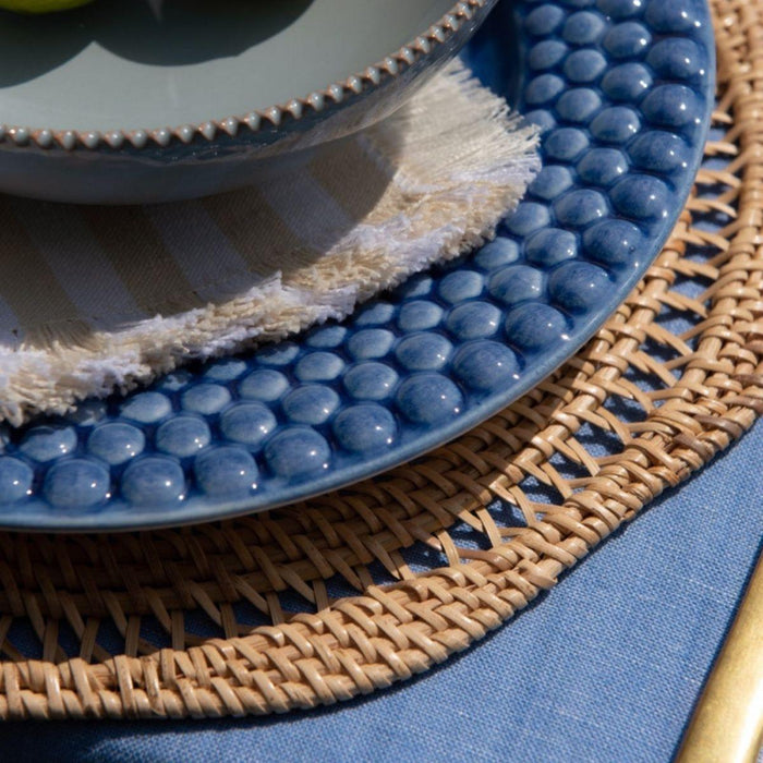 Dinner plate Bubble 28cm light blue - Dinner plates - Mateus