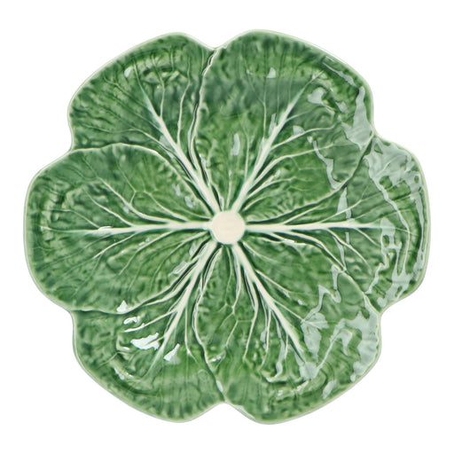 Dinner plate cabbage leaf 26,5cm Bordallo Pinheiro - FOODIES IN HEELS