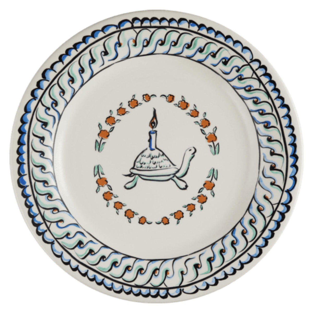 dinner plate la favorite (set of 4) gien - FOODIES IN HEELS
