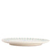 Dinner plate palm tree ivory green smooth rim 25,5cm - Dinner plates - Enza Fasano