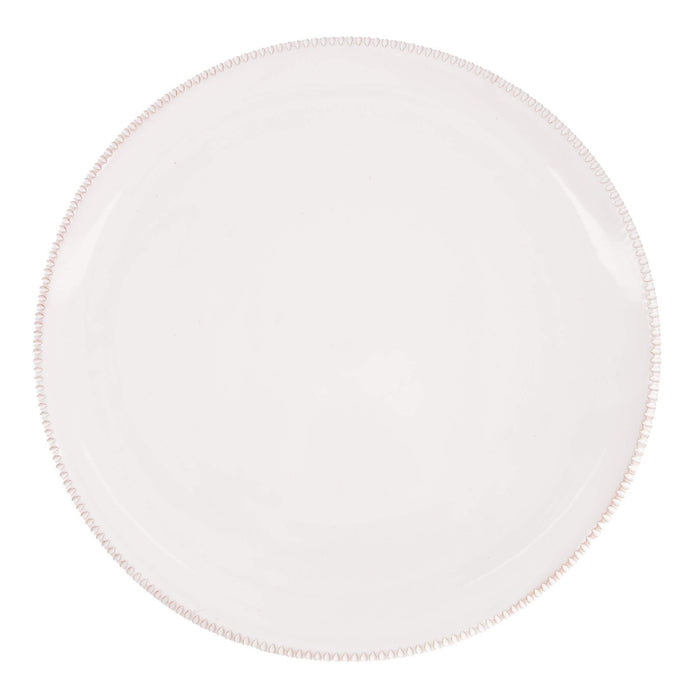 Dinerbord Pizzolato Bianco 28,5cm Enza Fasano - FOODIES IN HEELS