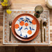Dinner plate Pizzolato Coral 28,5cm - Dinner plates - Enza Fasano