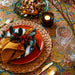 Dinner plate Pizzolato Coral 28,5cm - Dinner plates - Enza Fasano