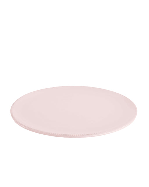 Dinner plate Pizzolato Dusty pink 28,5cm Enza Fasano - -. FOODIES IN HEELS