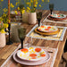 Dinner Plate Pizzolato Mustard 28.5cm Enza Fasano - FOODIES IN HEELS