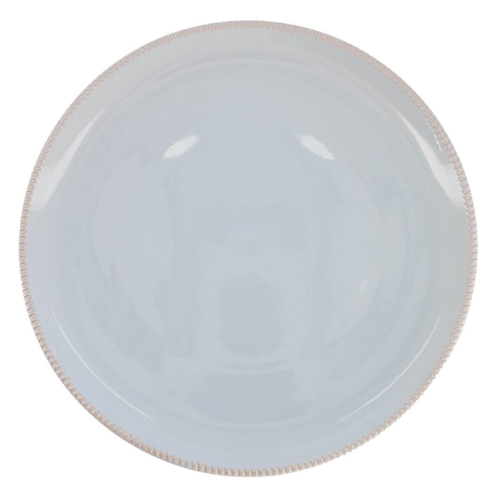 Dinner plate Pizzolato Powder blue 28,5cm - Dinner plates - Enza Fasano
