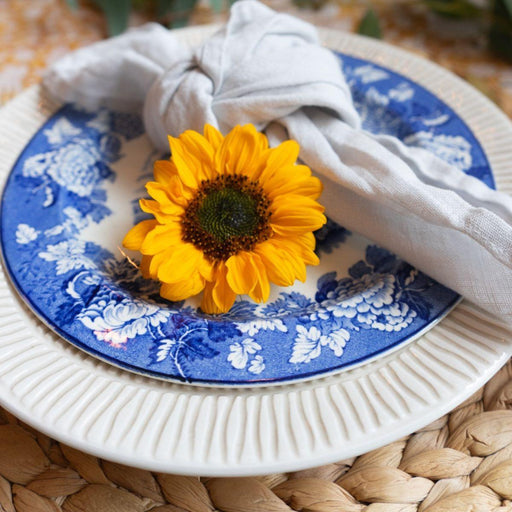 Dinner plate Stripes 28cm sand - Dinner plates - Mateus