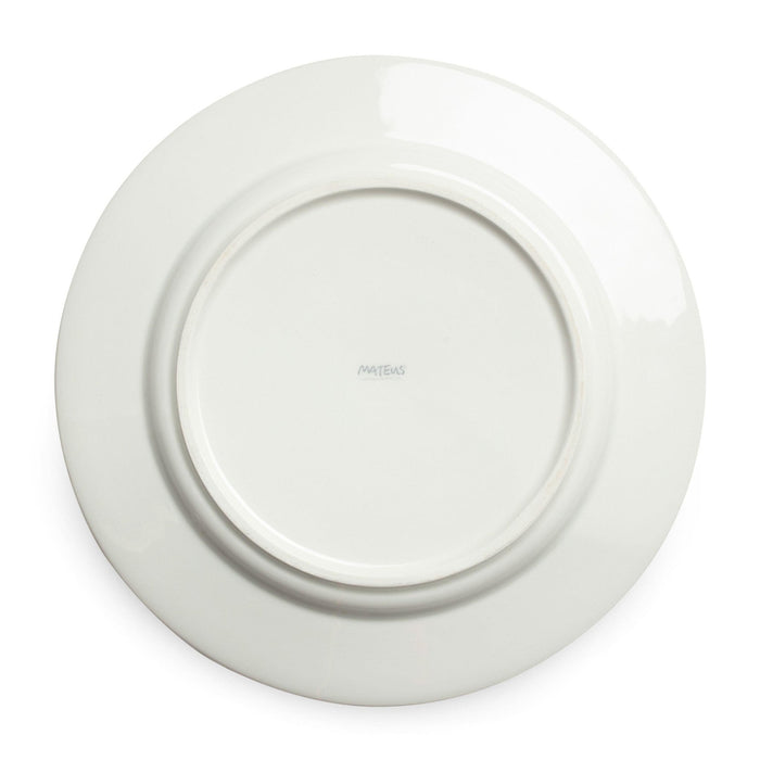 Dinner plate Stripes 28cm sand - Dinner plates - Mateus