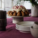 Flora cake plate Beige 25.5cm Opjet - FOODIES IN HEELS