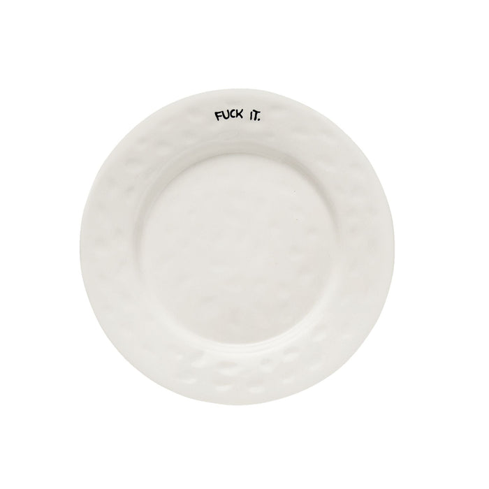 Fuck It ontbijtbord 22cm - Kleine borden - Anna + Nina