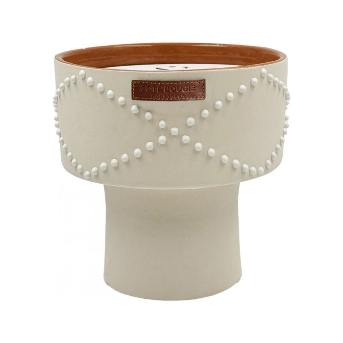 Geurkaars Bougie Coupe Nomad Blanc Terra Medium - Kaarsen - Côté Bougie