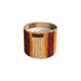 Geurkaars Bougie Raphia Rim Medium - Kaarsen - Côté Bougie