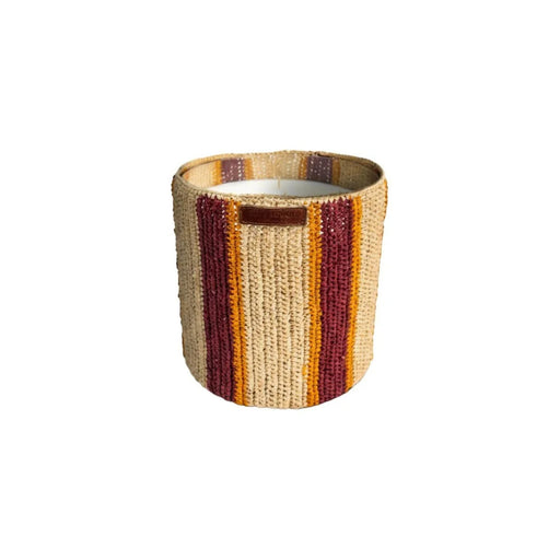Geurkaars Bougie Raphia Rim Small - Kaarsen - Côté Bougie