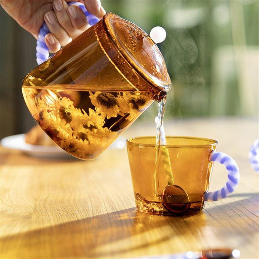 Glass Duet amber (set of 2) - Cups - &Klevering