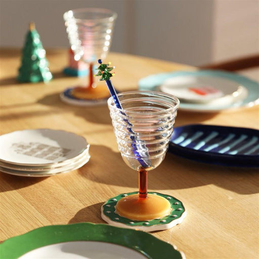 Glass spoons Merry (set of 2) &Klevering - -. FOODIES IN HEELS