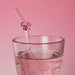 Glass straws with bow in set of 4 Spoon Club - FOODIES IN HEELS