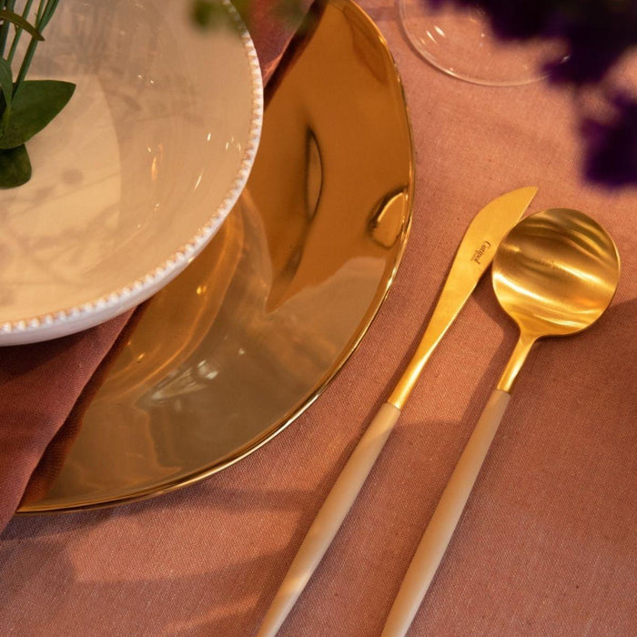 Goa Ivory Gold cutlery set 5 - piece - cutlery sets - Cutipol
