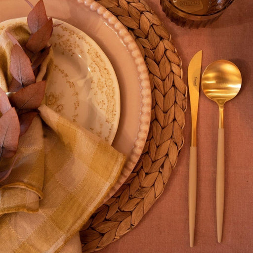 Goa Ivory Gold cutlery set 5 - piece - cutlery sets - Cutipol