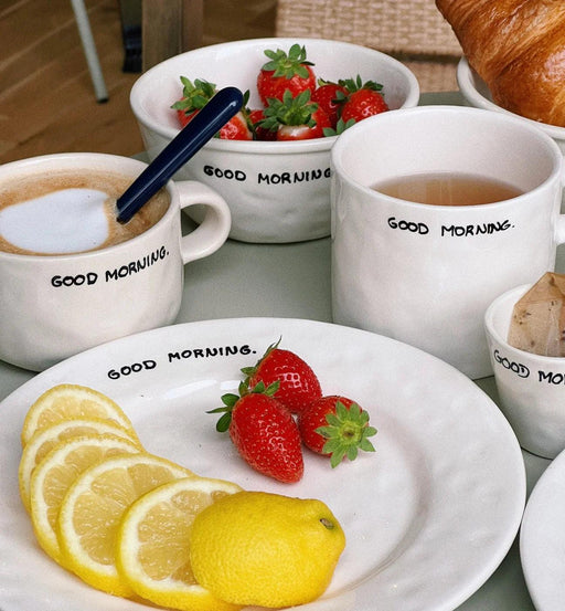 Good Morning cappuccino mug - Mugs - Anna + Nina