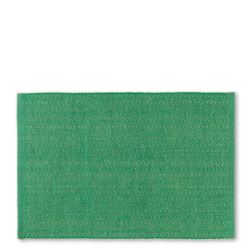 Herringbone placemat 43x30cm green (set of 6) Rosendahl - -. FOODIES IN HEELS